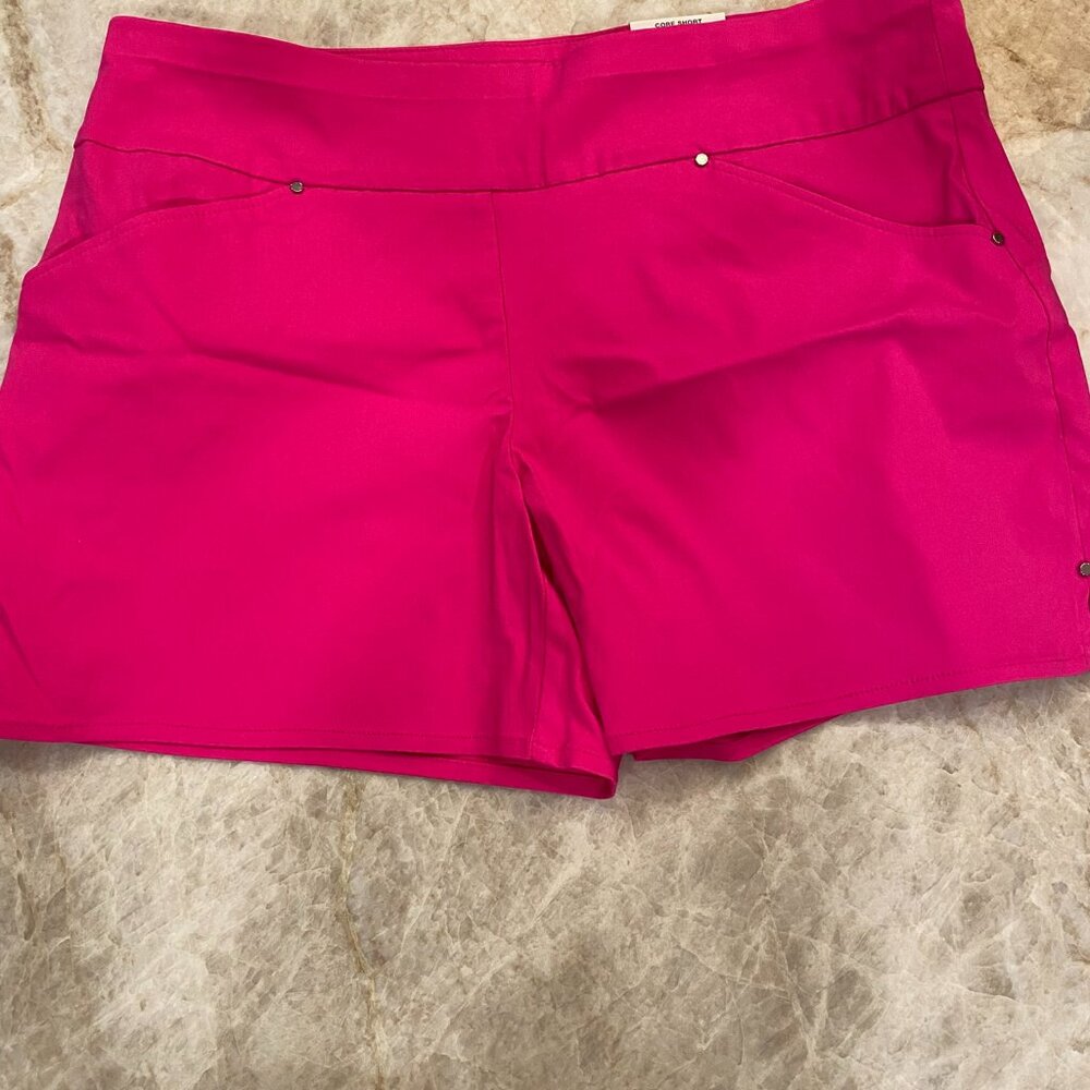 I.N.C. International Concepts®' CORE SHORTS pull-on shorts  NEW (Pink)